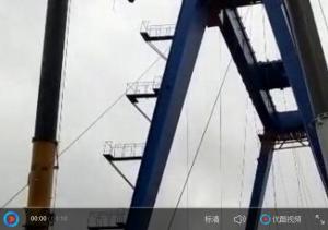 MEC造船門(mén)機(jī)安裝現(xiàn)場(chǎng)